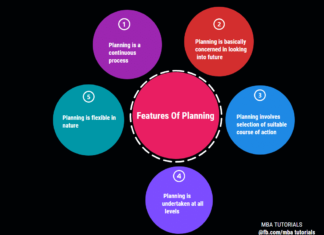 features of planning