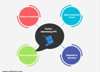 Factors Determining Production Planning and Control